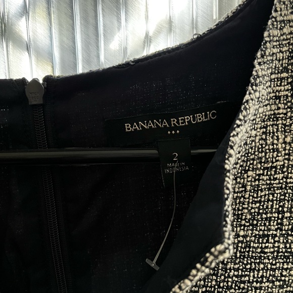 Banana Republic tweed dress sz 2. Fully lined Excellent condition! - Picture 4 of 8